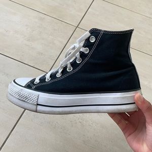 custom high top platform converse!